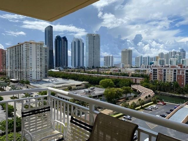 251 174th St Unit 1112, Sunny Isles Beach, FL 33160 - balcony with a view of skyline