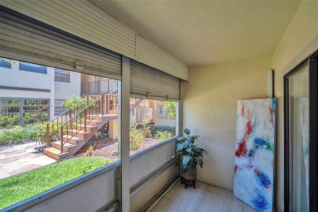 203 E Capri Unit E, Delray Beach, FL 33484 - view of sunroom