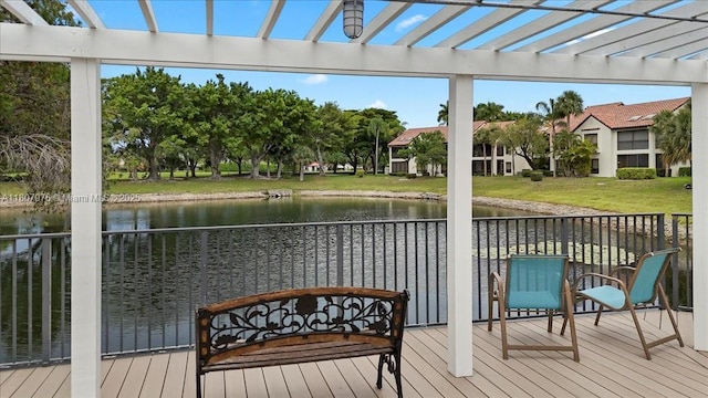 7932 Seville Pl Unit 2104, Boca Raton, FL 33433 - sunroom with a water view