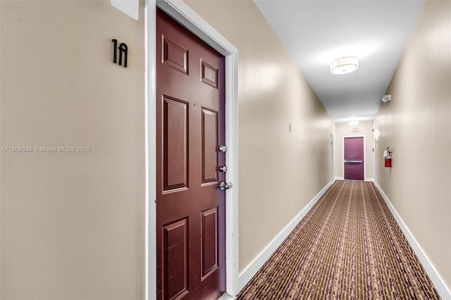 1051 Meridian Ave Unit 1-A, Miami Beach, FL 33139 - corridor with baseboards
