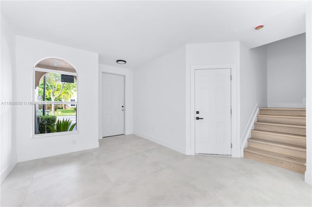 1470 SE 26th Ave, Homestead, FL 33035 - spare room with stairs and baseboards