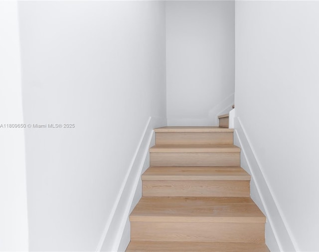 1470 SE 26th Ave, Homestead, FL 33035 - stairs with wood finished floors