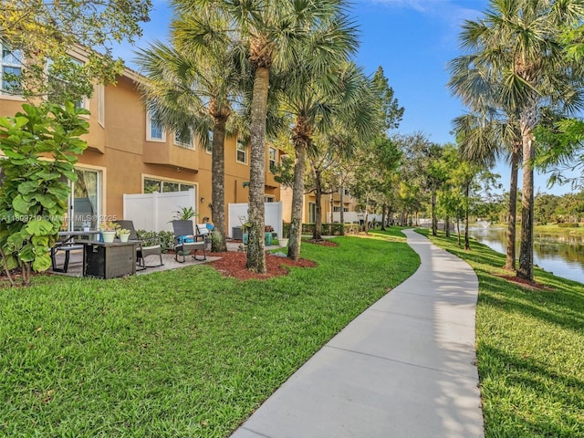 5907 Monterra Club Dr, Lake Worth, FL 33463 - view of property's community featuring a water view