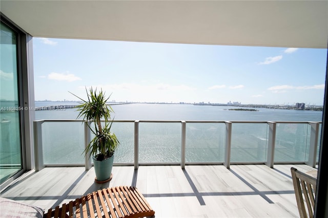 2900 NE 7th Ave Unit 2105, Miami, FL 33137 - balcony with a water view