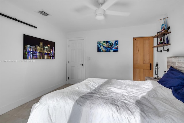 641 SW 50th Ave, Margate, FL 33068 - bedroom featuring ceiling fan