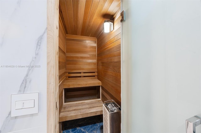 5121 SW 210th Ter, Southwest Ranches, FL 33332 - relaxing sauna with wood walls and wooden ceiling