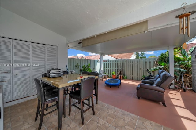 4542 SW 143rd Ct W, Miami, FL 33175 - view of patio / terrace with outdoor dining area