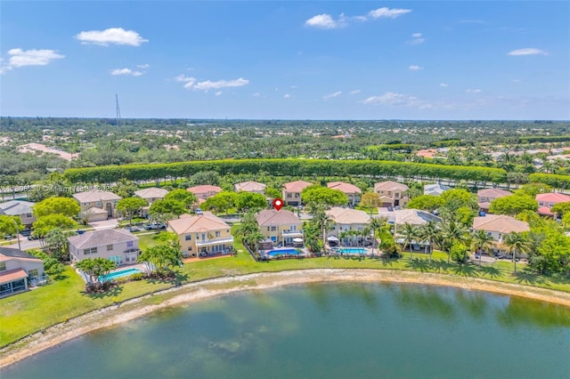 9003 Alexandra Cir, Wellington, FL 33414 - aerial perspective of suburban area featuring a nearby body of water
