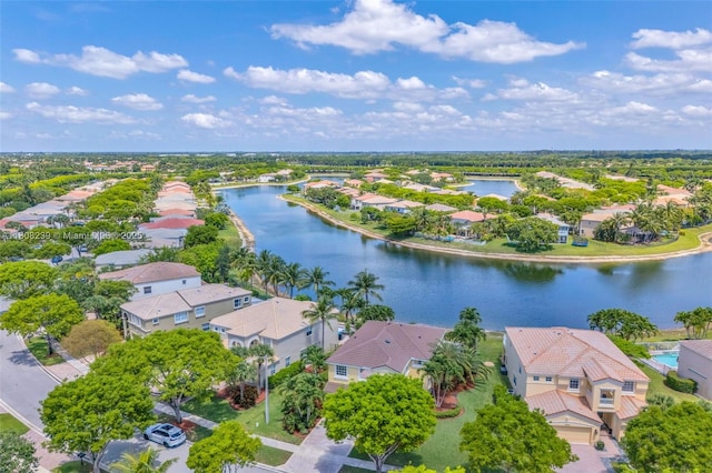 9003 Alexandra Cir, Wellington, FL 33414 - aerial perspective of suburban area featuring a nearby body of water