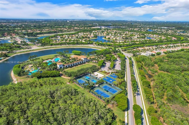 9003 Alexandra Cir, Wellington, FL 33414 - aerial view of property and surrounding area with a nearby body of water