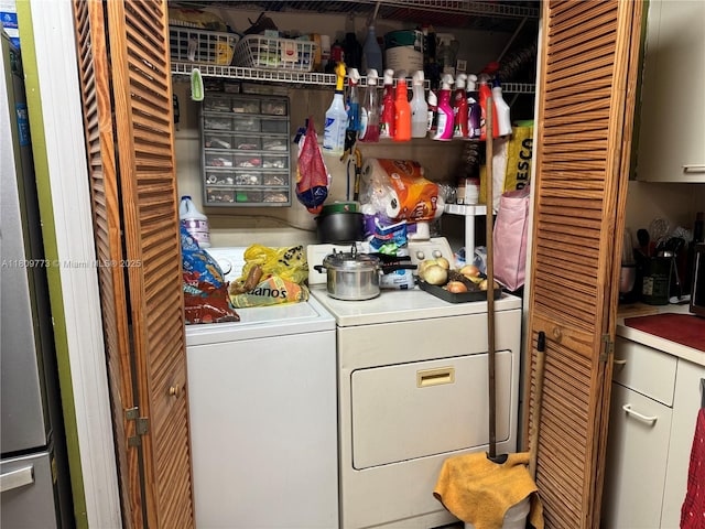 6276 NW 186th St Unit 305, Hialeah, FL 33015 - laundry area with separate washer and dryer
