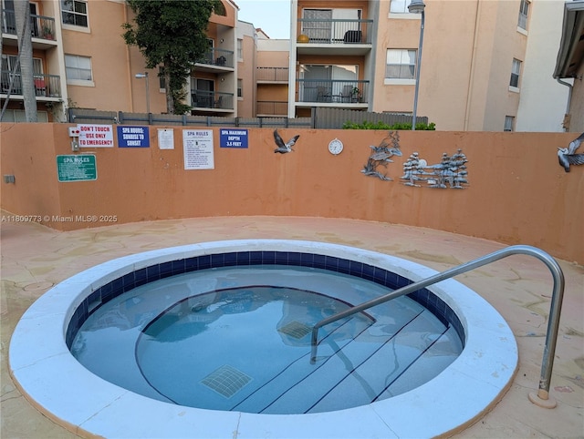 6276 NW 186th St Unit 305, Hialeah, FL 33015 - view of swimming pool with a community hot tub