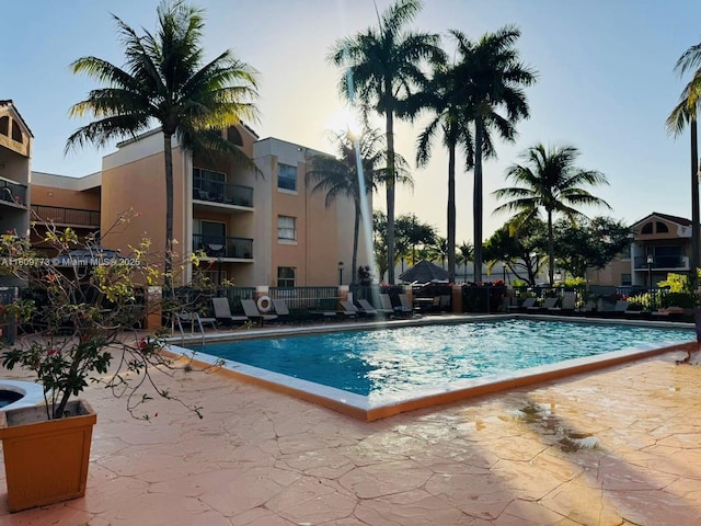6276 NW 186th St Unit 305, Hialeah, FL 33015 - community pool with a patio area