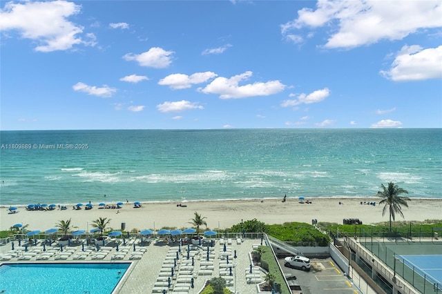 1904 S Ocean Dr Unit 1004, Hallandale Beach, FL 33009 - water view featuring local beach