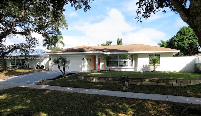 2359 Gabriel Ln, West Palm Beach, FL 33406 - single story home featuring an attached garage, concrete driveway, and stucco siding