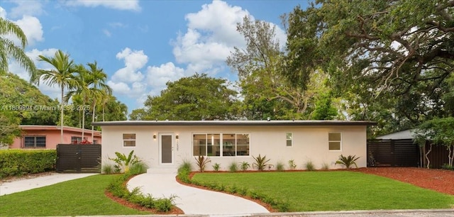 11505 NE 11th Pl, Biscayne Park, FL 33161 - ranch-style house with stucco siding
