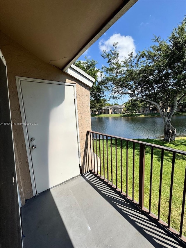 2151 NW 96th Ter Unit 15G, Pembroke Pines, FL 33024 - balcony with a water view