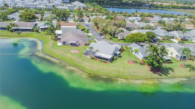 2597 SE 7th Ct, Homestead, FL 33033 - aerial perspective of suburban area with a large body of water