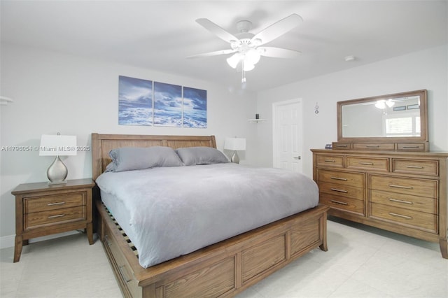 20121 SW 79th Ave, Cutler Bay, FL 33189 - bedroom with ceiling fan and baseboards