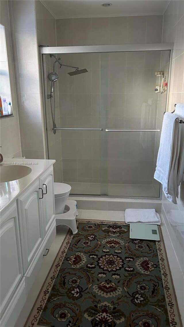 10054 SW 163rd Ct, Miami, FL 33196 - full bathroom with vanity and a shower stall