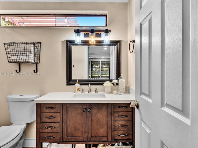 1489 Fairway Rd, Pembroke Pines, FL 33026 - bathroom with vanity and toilet