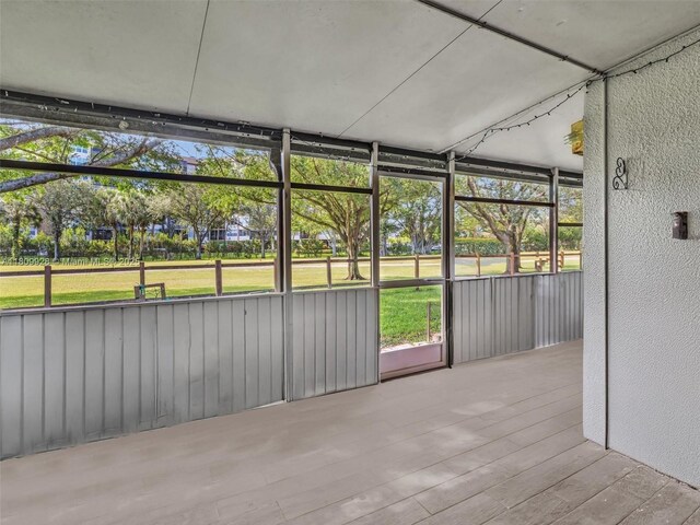 1489 Fairway Rd, Pembroke Pines, FL 33026 - view of unfurnished sunroom