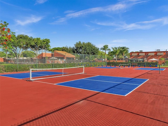 1489 Fairway Rd, Pembroke Pines, FL 33026 - view of tennis court featuring community basketball court