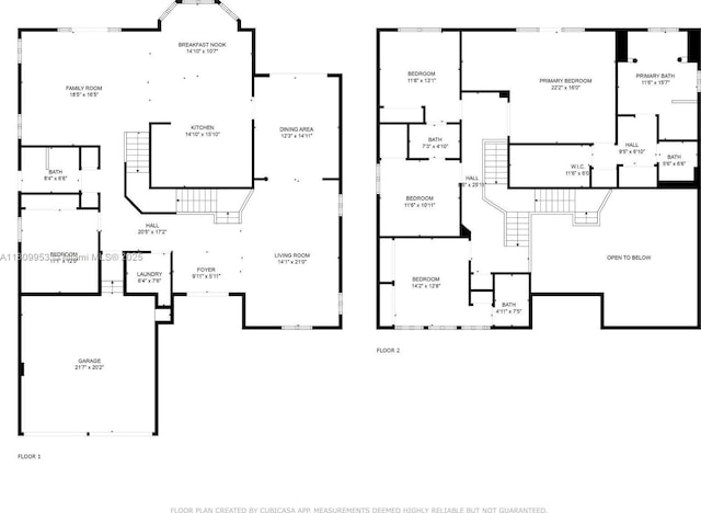 7753 SW 193rd St, Cutler Bay, FL 33157 - property floor plan