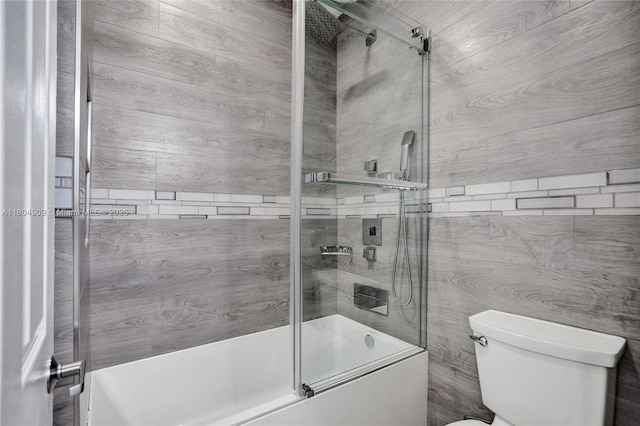 10457 Laurel Rd, Davie, FL 33328 - full bathroom with bath / shower combo with glass door and toilet