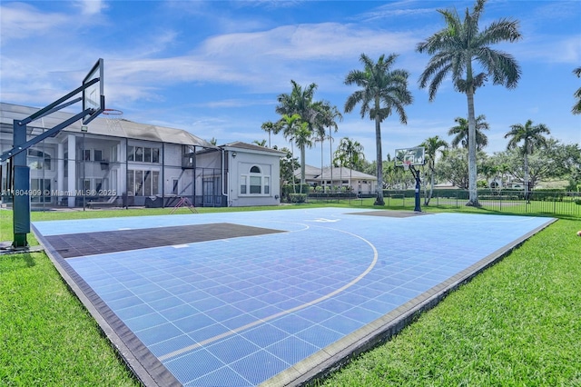 10457 Laurel Rd, Davie, FL 33328 - view of basketball court featuring community basketball court