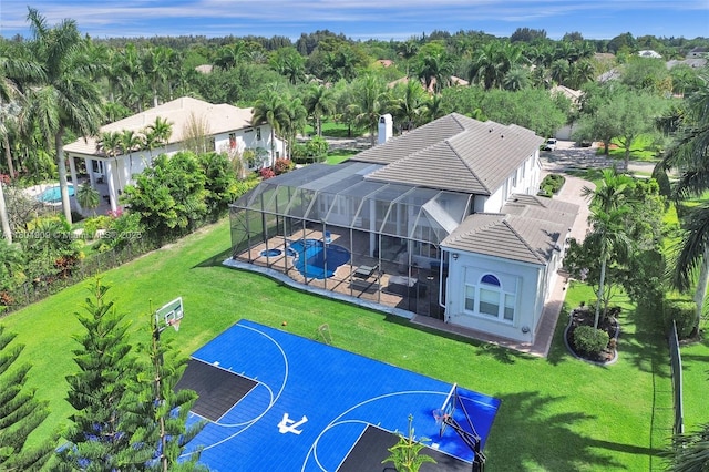 10457 Laurel Rd, Davie, FL 33328 - aerial view of property and surrounding area