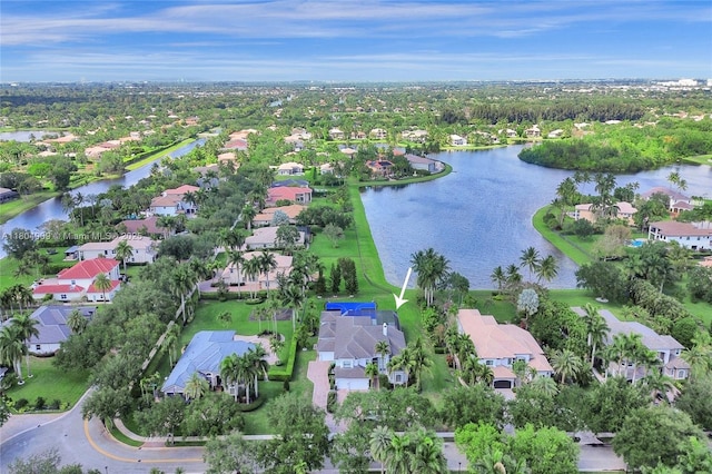 10457 Laurel Rd, Davie, FL 33328 - aerial overview of property's location featuring nearby suburban area and a nearby body of water