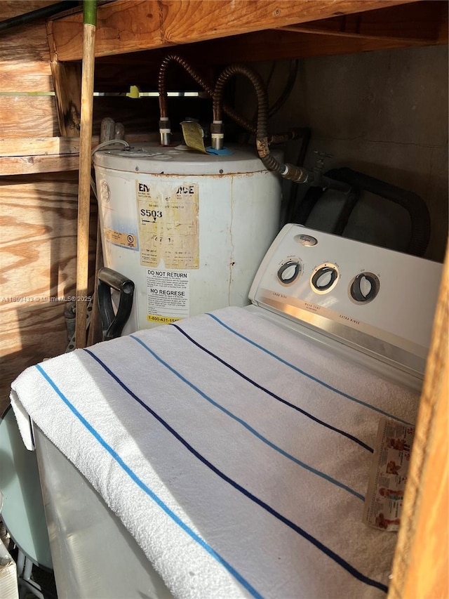 7821 NW 30th St, Davie, FL 33024 - utilities featuring washer / clothes dryer and gas water heater