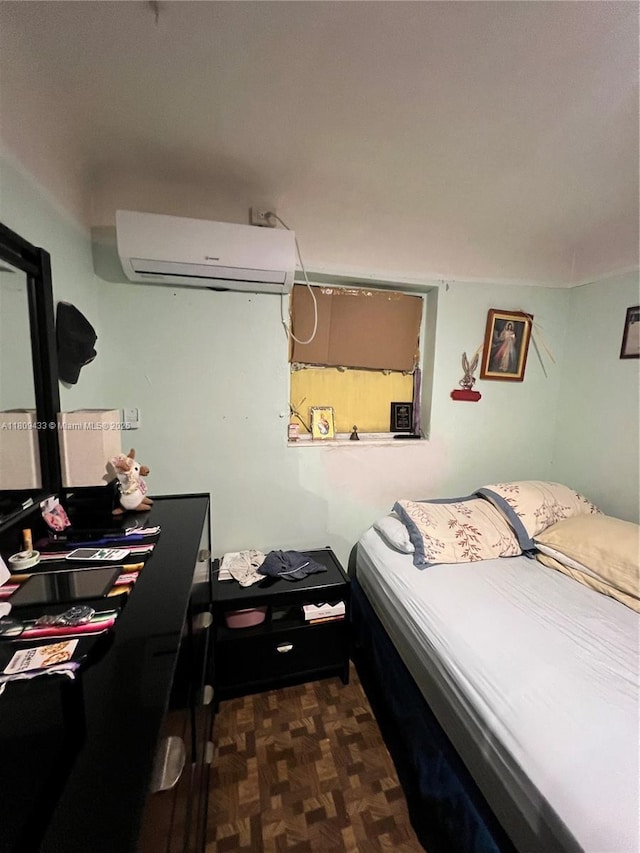 7821 NW 30th St, Davie, FL 33024 - bedroom featuring a wall unit AC