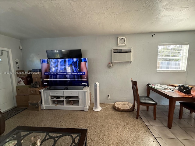 7951 NW 30th St, Davie, FL 33024 - living room featuring a wall mounted air conditioner