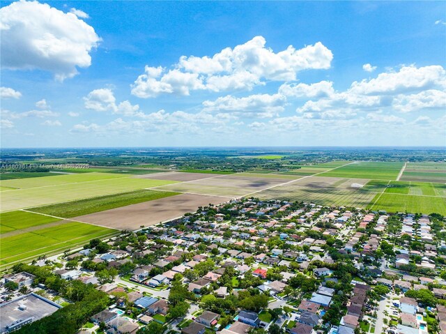 14723 SW 155th Pl, Miami, FL 33196 - overview of rural landscape with nearby suburban area and abundant farmland