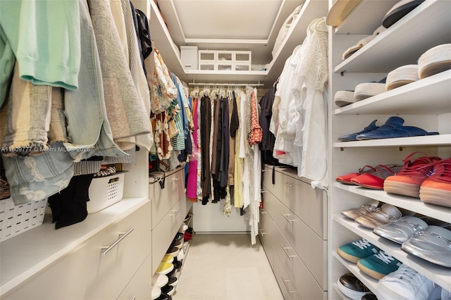 68 SE 6th St Unit 1703, Miami, FL 33131 - walk in closet with light flooring