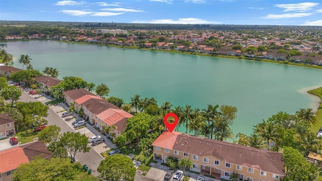 17306 SW 139th Ct, Miami, FL 33177 - aerial perspective of suburban area featuring a large body of water