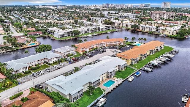 708 SE 7th Ave Unit 14, Pompano Beach, FL 33060 - view of urban area with a nearby body of water
