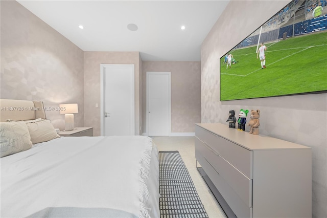 9450 SW 98th St, Miami, FL 33176 - bedroom featuring baseboards and recessed lighting
