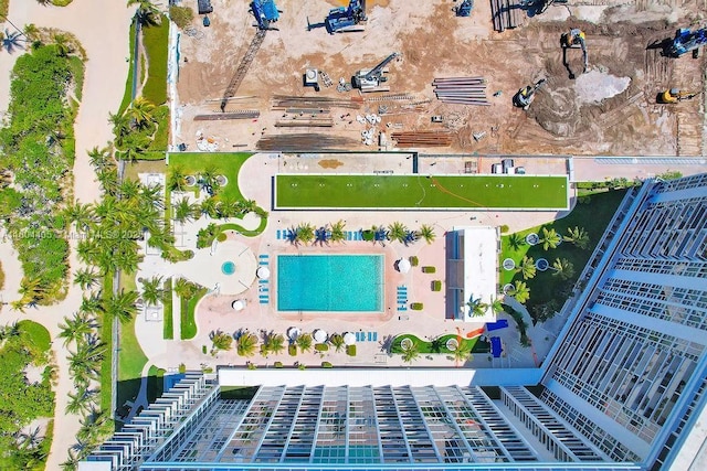 10275 Collins Ave Unit 1506, Bal Harbour, FL 33154 - aerial view of a pool area