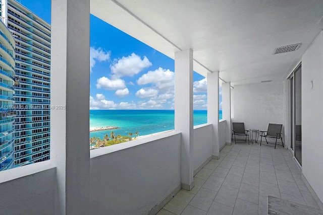 10275 Collins Ave Unit 1506, Bal Harbour, FL 33154 - balcony with view of water and beach