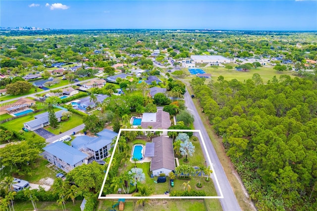 11145 SW 126th St, Miami, FL 33176 - view of property location featuring property parcel outlined and a pool