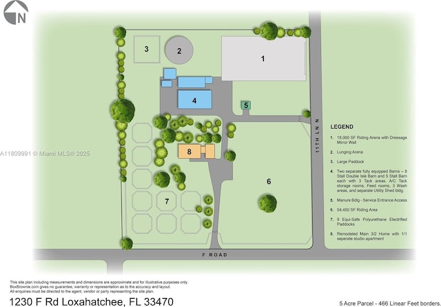 1230 F Rd, Loxahatchee, FL 33470 - map / location
