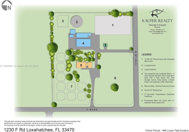 1230 F Rd, Loxahatchee, FL 33470 - map / location