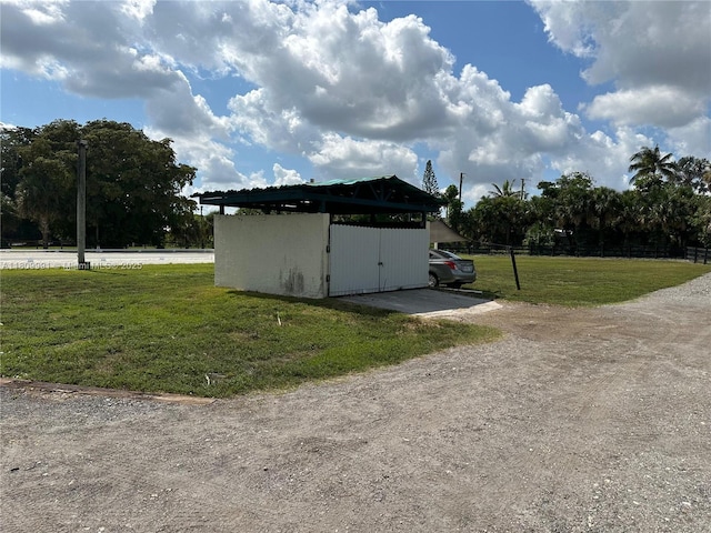 1230 F Rd, Loxahatchee, FL 33470 - view of outdoor structure