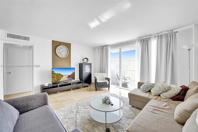 9195 Collins Ave Unit 304, Surfside, FL 33154 - view of tiled living area