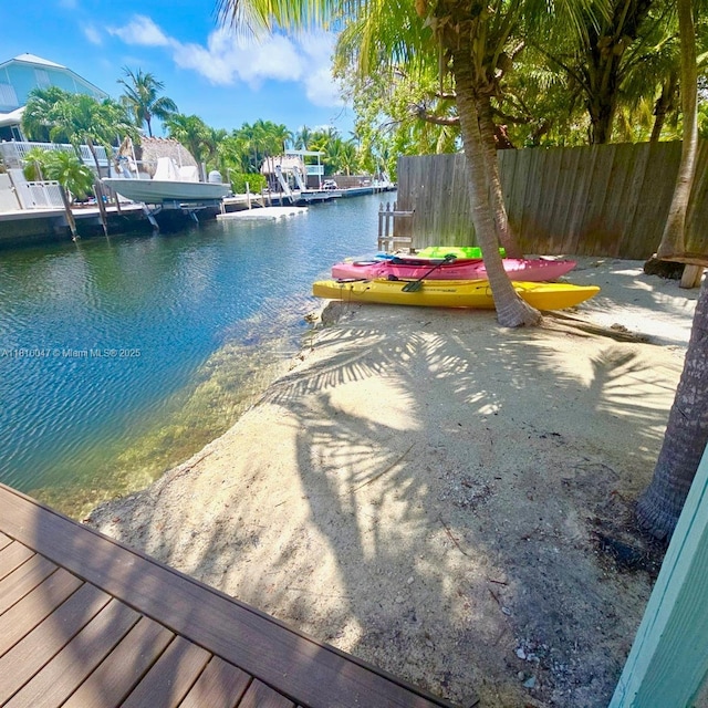 460 Barry Ave, Lower Keys, FL 33042 - dock with a water view