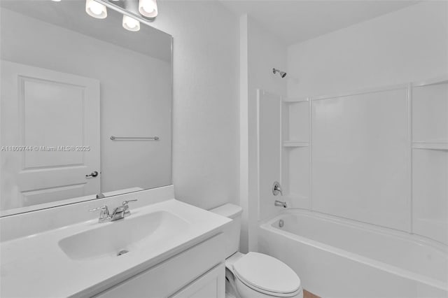 1130 SW Jericho Ave, Port St Lucie, FL 34953 - bathroom featuring vanity and bathtub / shower combination