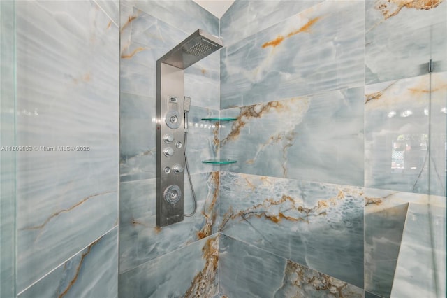 5708 NW 47th Ct, Coral Springs, FL 33067 - full bathroom featuring a tile shower